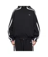 Vetements Zip Sweater In Black