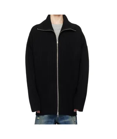 VETEMENTS ZIP-UP CARDIGAN