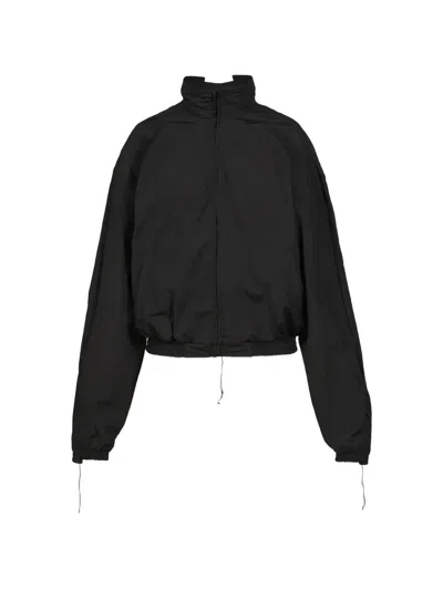 Vetements Zip-up Tracksuit Jacket In Black