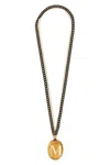 Vetrofuso 'm' Medium Necklace In Gold