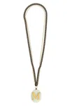 Vetrofuso 'm' Medium Necklace In White
