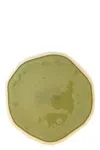 Vetrofuso Organic Shaped Plate ⌀ 14 Cm In Green