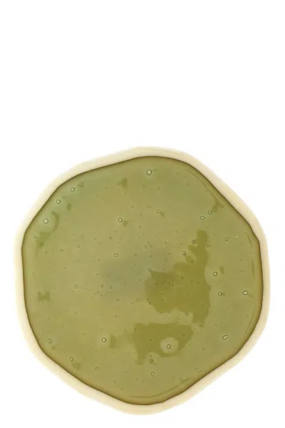 Vetrofuso Organic Shaped Plate ⌀ 14 Cm In Green