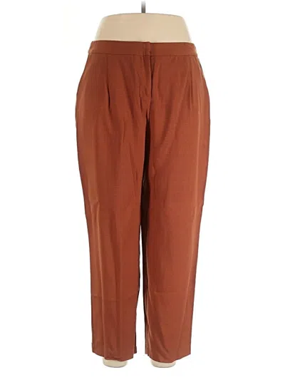 Pre-owned Vetta Casual Pants In Brown