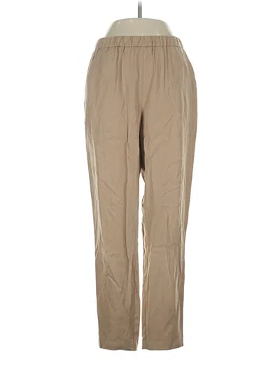Pre-owned Vetta Casual Pants In Tan