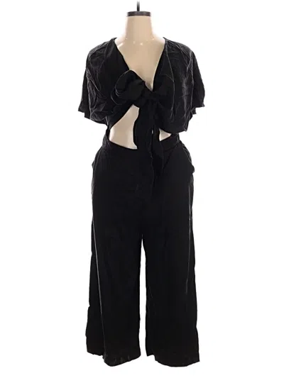 Pre-owned Vetta Jumpsuit In Black
