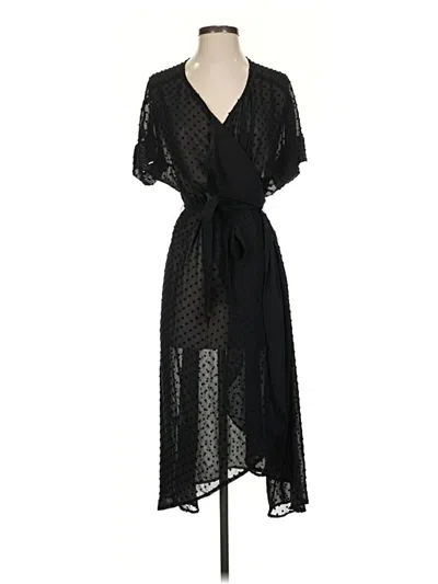 Pre-owned Vetta Kimono In Black
