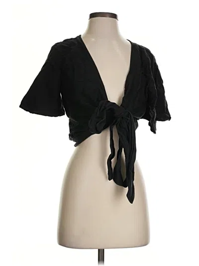 Pre-owned Vetta Kimono In Black
