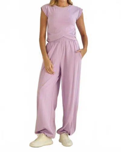 Veveret The Capri Coast Set In Purple