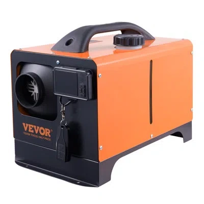 Vevor 1 Btu Electric Cabinet Space Heater In Orange