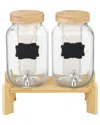 Vevor 1 Gal Beverage Dispenser In Transparent