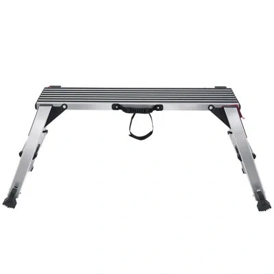 Vevor 1 - Step Aluminum Step Stool In Silver