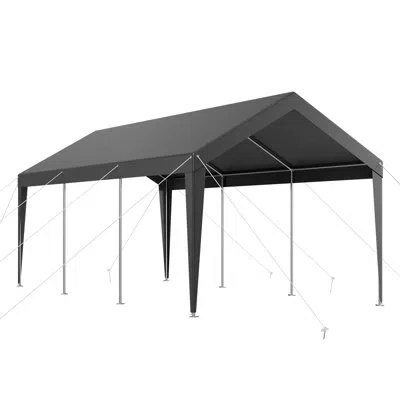 Vevor 10 Ft. W X 20 Ft. D Canopy In Gray