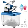 Vevor 110v Commercial Ice Crusher 440lbs/h, Etl Approved 300w Electric Snow Cone Machine With Dual Blades,