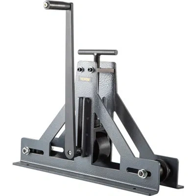 Vevor 1-1/2" Tubing Rolling Bender Manual Square & Rectangular Tube Bender In Silver
