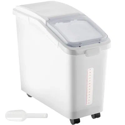 Vevor 11.4 Gallon Food Storage Container In White