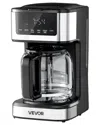 Vevor 12 Cup Programmable Drip Coffee Maker In Black