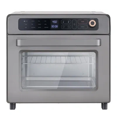 Vevor 12-in-1 Air Fryer 1700w Toaster Oven In Black;gray