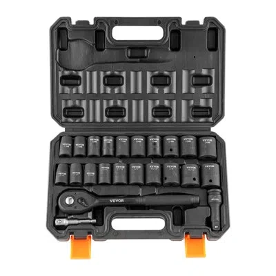 Vevor 13" Drive Bit Ratchet Tool Kit Case In Blue