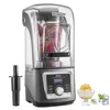 Vevor 135 oz 1400w Blender For Smoothies Food Processing Blender For Kitchen - Black In Gray