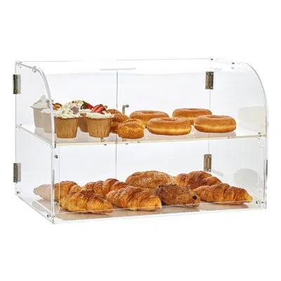 Vevor 14'' H X 22'' W Acrylic Display Case In Transparent