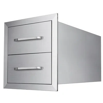 Vevor 14'' Stainless Steel Drop-in Drawers In Silver