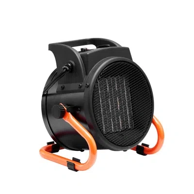 Vevor 1500 Watt 5100 Btu Greenhouse Heater Space Heater In Orange
