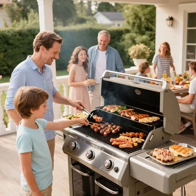Vevor 17 In Flavorizer Bars Steel Grill Replacement For Weber Genesis Ii 300 Series In Matte Black