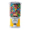 Vevor 17"h Gumball Machine Vending Coin Bank Vintage Candy Dispenser Pc Yellow - Yellow In Multi