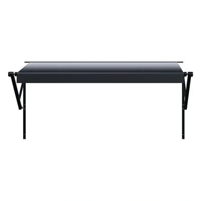 Vevor 18' Rv Replacement Awning Electric Trailer Awning For Most Dc12v Rvs In Gradient Black