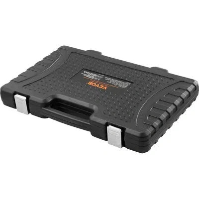 Vevor 18.5" Tap And Die Set Bearing Steel Threading Tool In Black