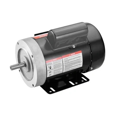 Vevor 1hp Electric Motor 3450 Rpm, Ac 115v/230v, 56c Frame