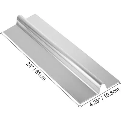 Vevor 2 Ft Aluminum Pex Heat Transfer Plates In Differen 24'' L X 4.25'' W Underfloor Heating System Kit