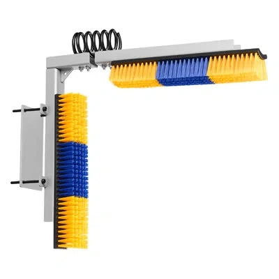 Vevor 2 Way Livestock Scratching Brush, Dual Sided Goat Scratcher Brush With Mounting Bracket, 16.9" X 3.9 In Multi