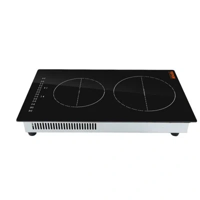 Vevor 20" 2 Burner Induction Cooktop In Black