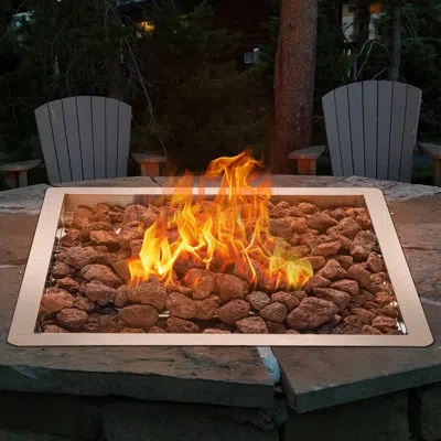 Vevor 20'' X 18'' Rectangle Stainless Steel Fire Pit Tool