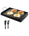 Vevor 24x16in Flat Top Griddle In Black