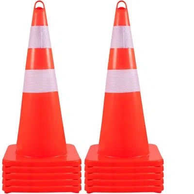 Vevor 28'' H Post In Orange