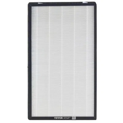 Vevor 2-in-1 Air Purifier Replacement Filter H13 Filter With Non-woven Fabric In White;black