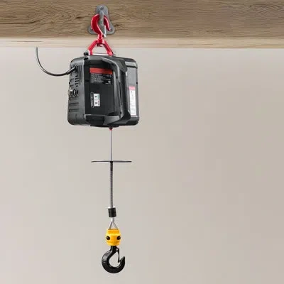 Vevor 2-in-1 Electric Hoist Winch, 1100 Lbs Capacity, 1500w Portable Power Winch Crane, 25 Ft Lifting Heig