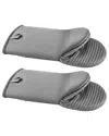 Vevor 2pc Oven Mitt Set In Gray