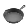 Vevor 3pc Cast Iron Skillet Frying Pan Set In Gray