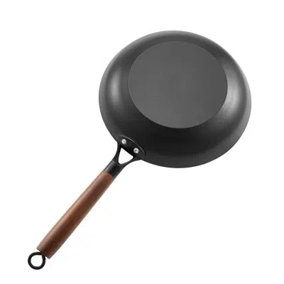 Vevor 3 Piece Cast Iron Skillet Frying Pan Set 8 10 12 In Pre-seasoned Nonstick Black