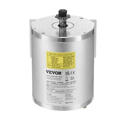 Vevor 3000w Electric Brushless Dc Motor Kit 72v 4900rpm Motor With Speed Controller
