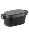 Vevor 3.5 Quart Cast Iron Dutch Oven In Black