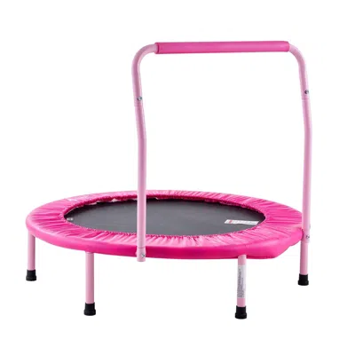 Vevor 36" Trampoline For Kids Foldable Mini Toddler Trampoline Indoor Outdoor