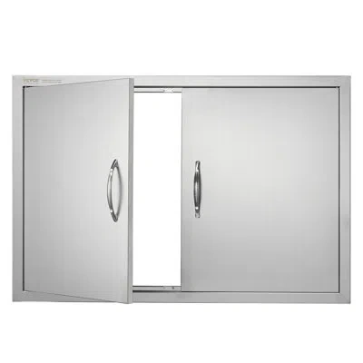 Vevor 36x24 Inch Bbq Island Access Door Outdoor Kitchen Door Stainless Steel