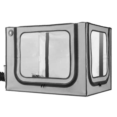 Vevor 3d Printer Enclosure With Ventilation, Dustproof Waterproof Large Size 600d Oxford Cloth 3d Printer  In Gray