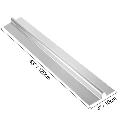 Vevor 4 Ft Aluminum Pex Heat Transfer Plates In Differen 48'' L X 4.25'' W Underfloor Heating System Kit