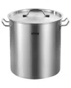 Vevor 42 Quart Stainless Steel Stockpot In Silver